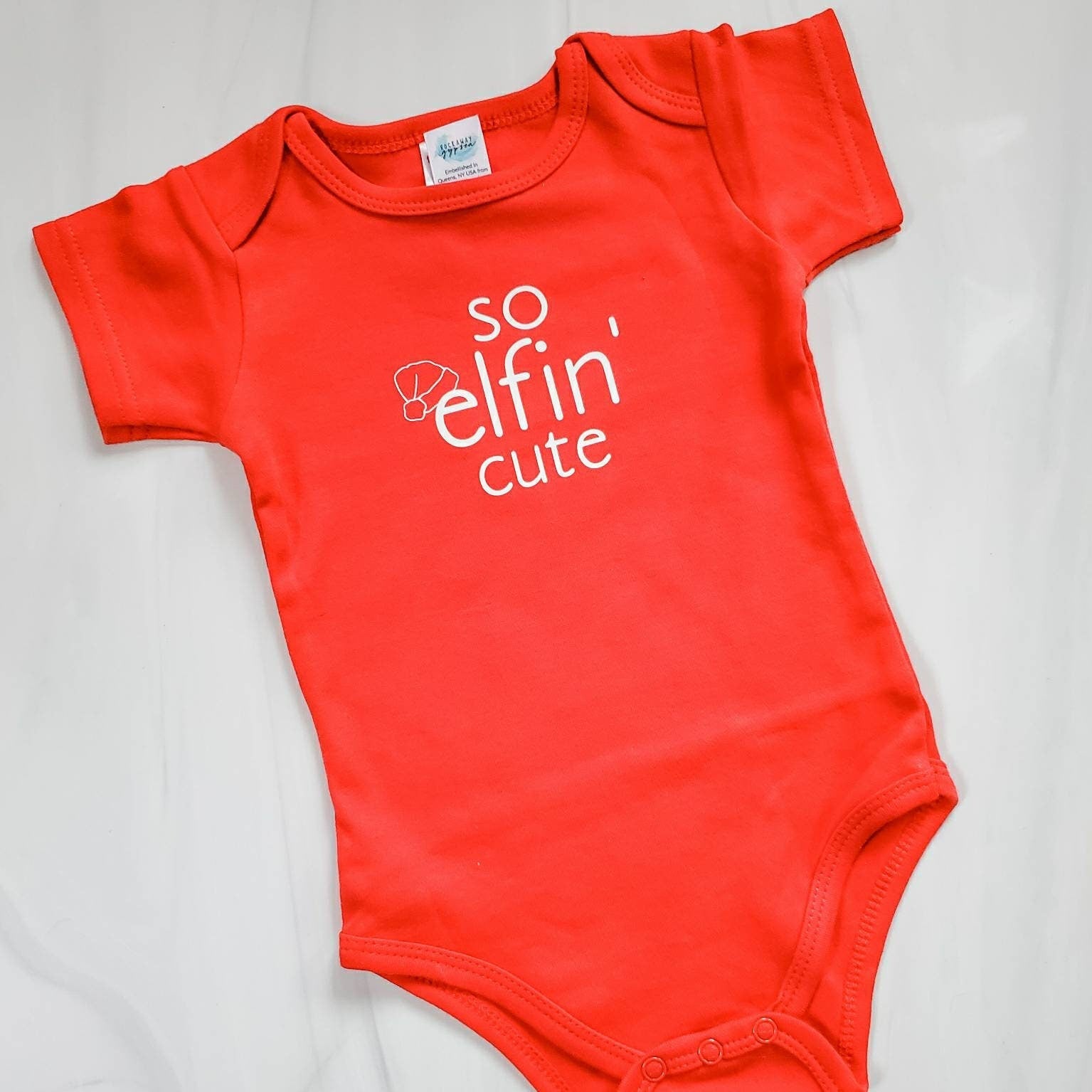 So Elfin' Cute Baby Bodysuit