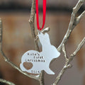 Baby's First Christmas Personalized Bunny Ornament