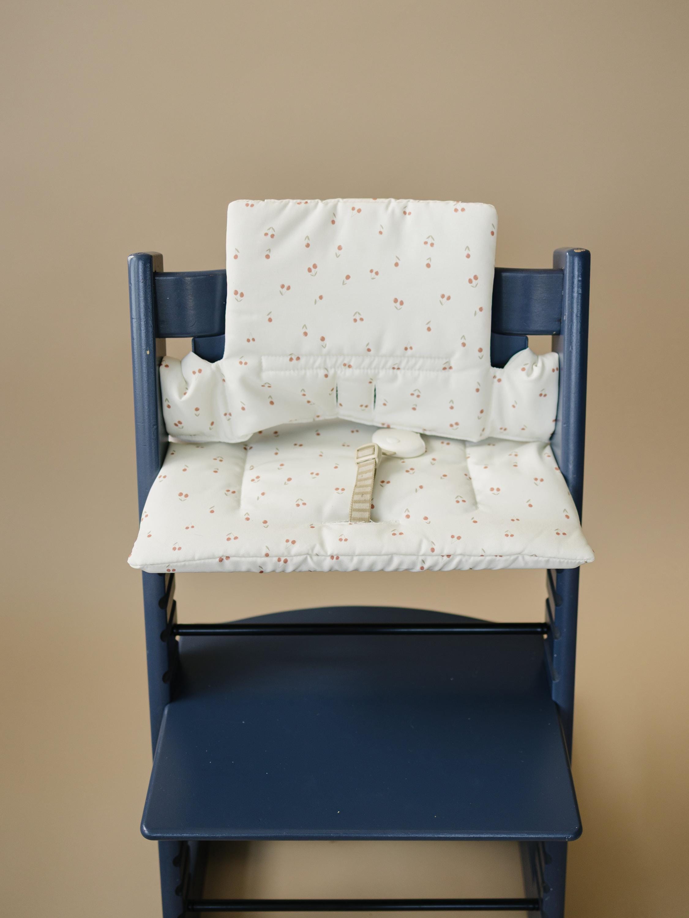Cherry Cushion for the Stokke Tripp Trapp Highchair - Wipeable Cover - Baby Highchair Accessories