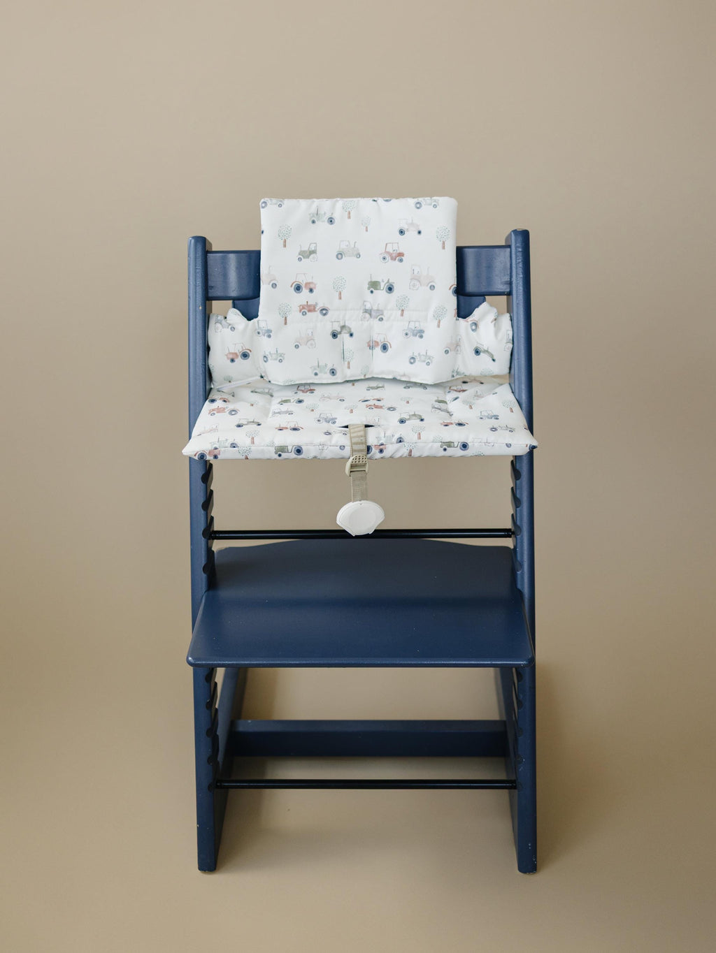 Tiny Tractors Cushion for the Stokke Tripp Trapp Highchair - Wipeable Cover - Baby Highchair Accessories