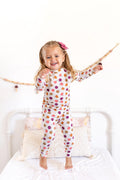 Apple of My Eye 2pc Bamboo Pajamas - Fall Girls PJs