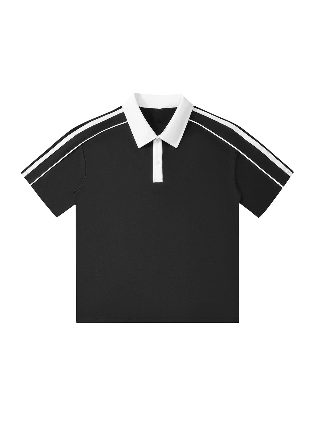 BFP Contrast Collar Short-Sleeve Polo Shirt