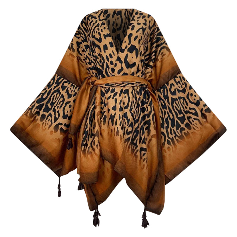 Sultry Leopard Kimono