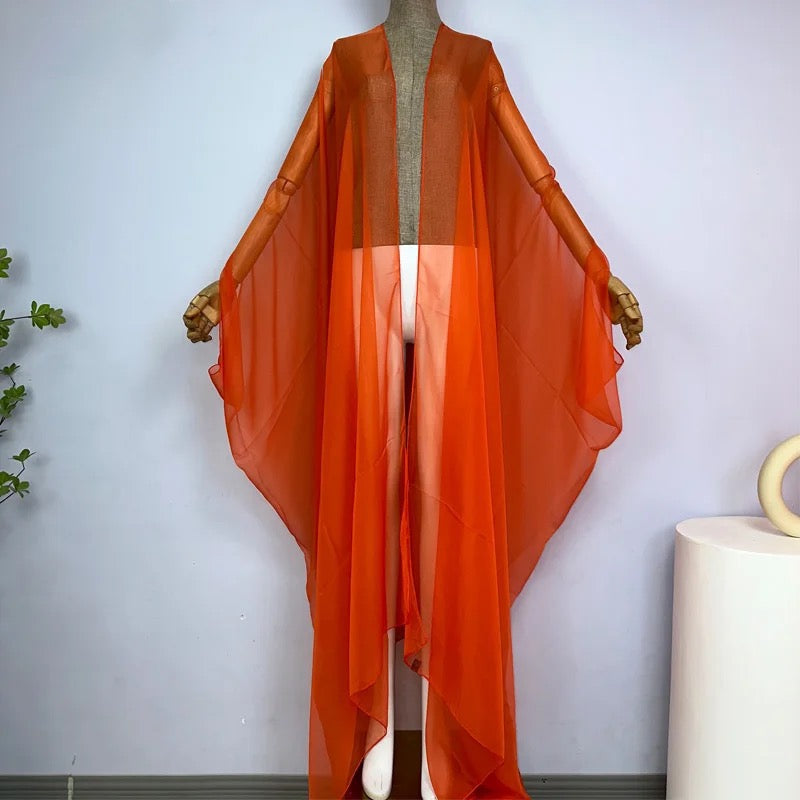 Sheer Cover Up Kimono