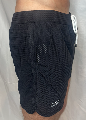 CT SWIM TO GYM MESH SHORT - BLACK