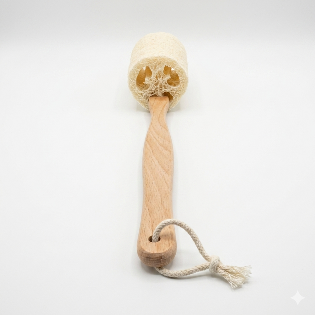 Natural Loofah Bath Brush