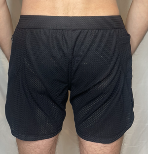 CT SWIM TO GYM MESH SHORT - BLACK