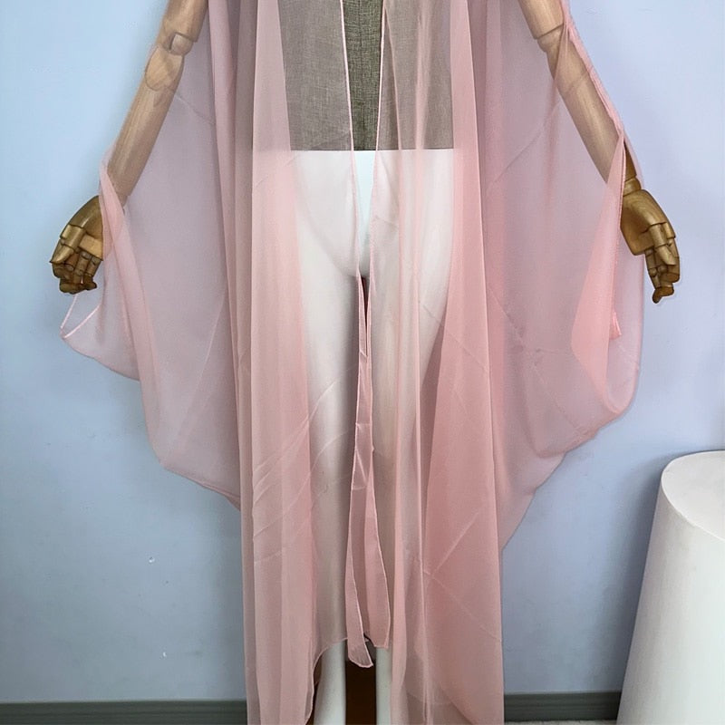 Sheer Cover Up Kimono