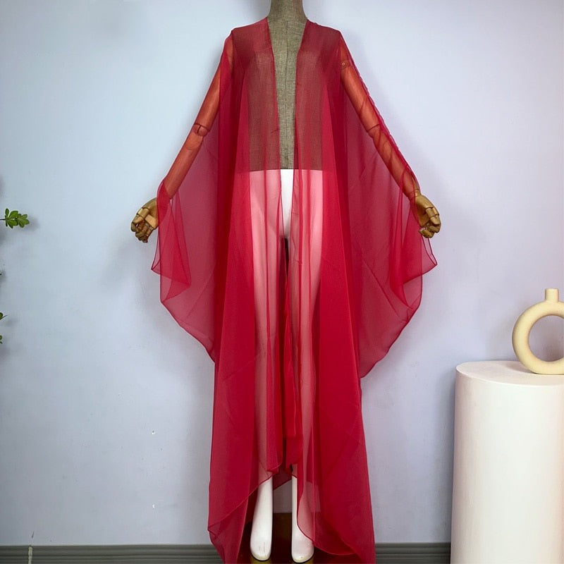 Sheer Cover Up Kimono