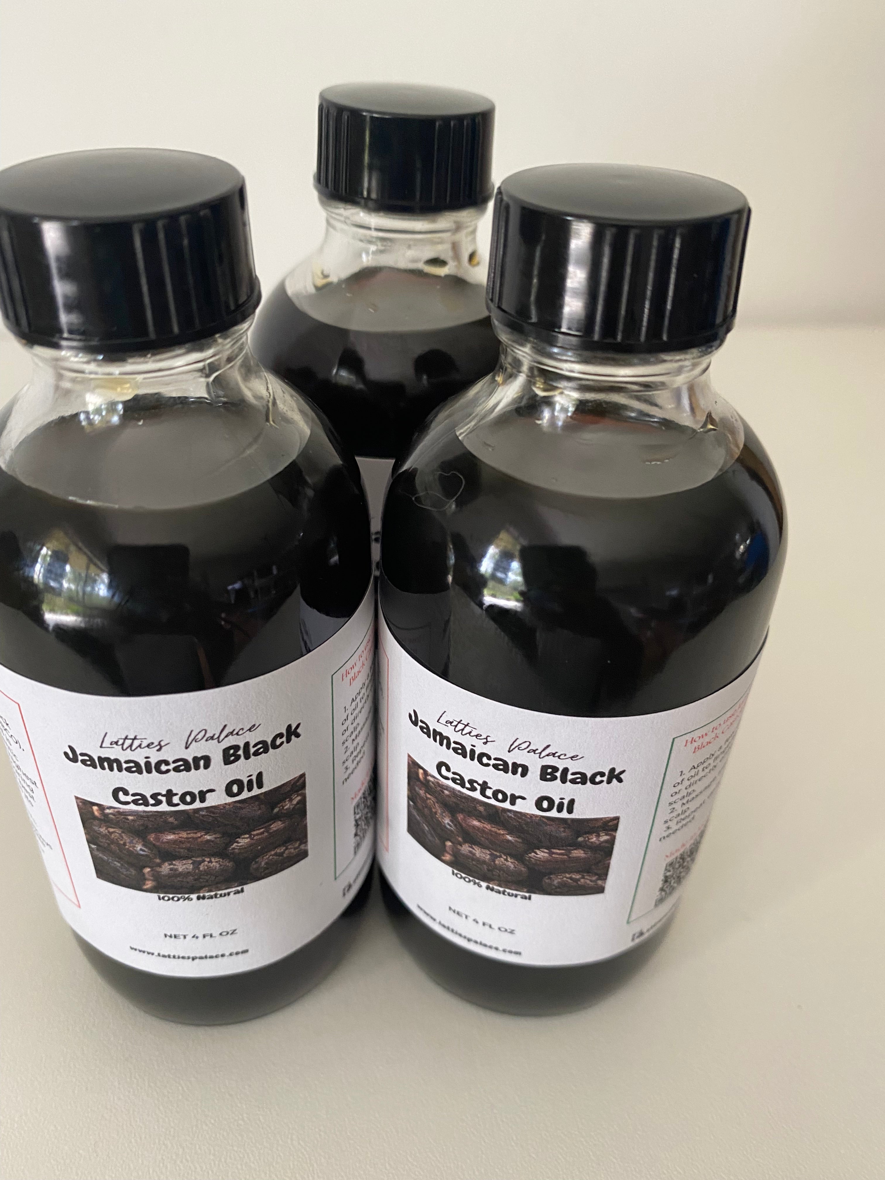 100% Raw Unrefined Black Jamaican Castor Oil