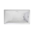 Jacuzzi Elara 66-Inch Rectangle Drop-In Whirlpool Bath [JELL6636WLR2HXWW/YY] (SAK42318)