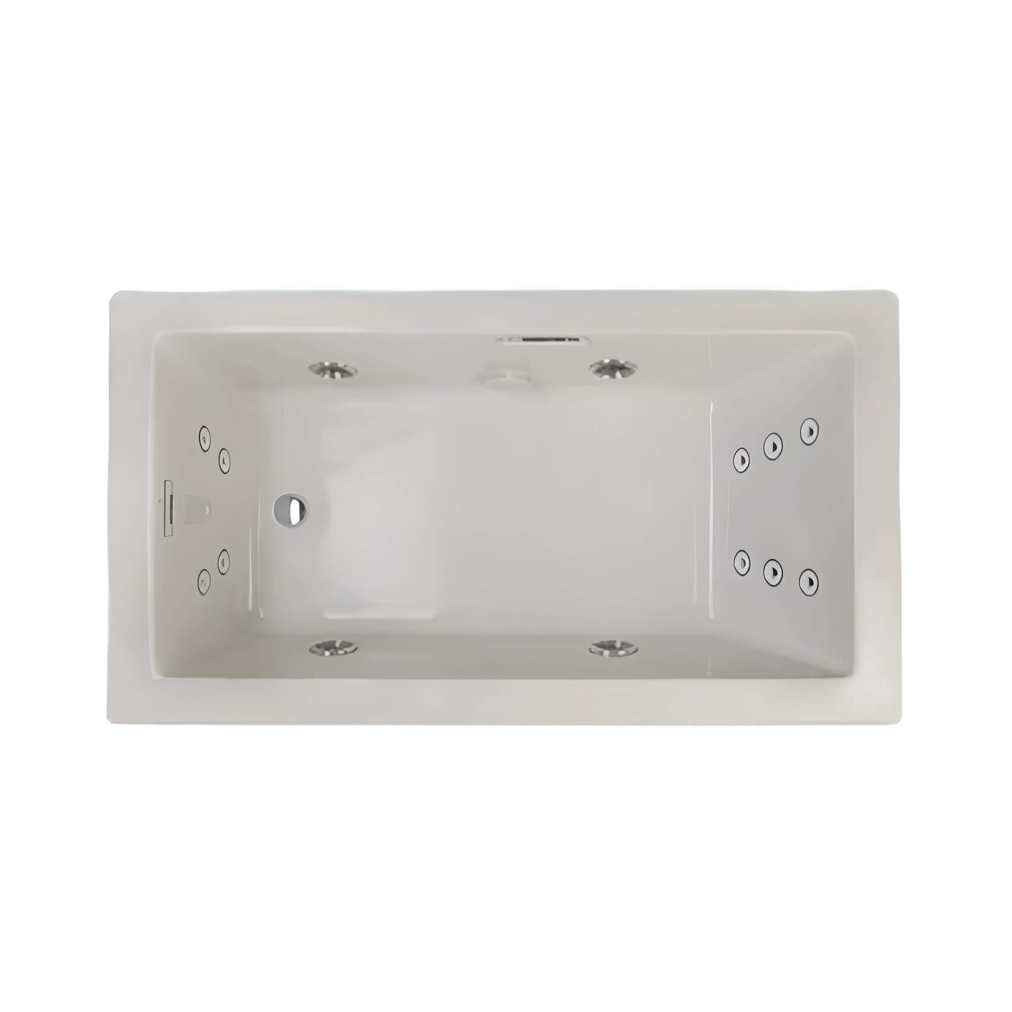 Jacuzzi Elara 72-Inch Rectangle Whirlpool Bathtub With Left Drain [JELA7236WLR2HX] (SAK61507)