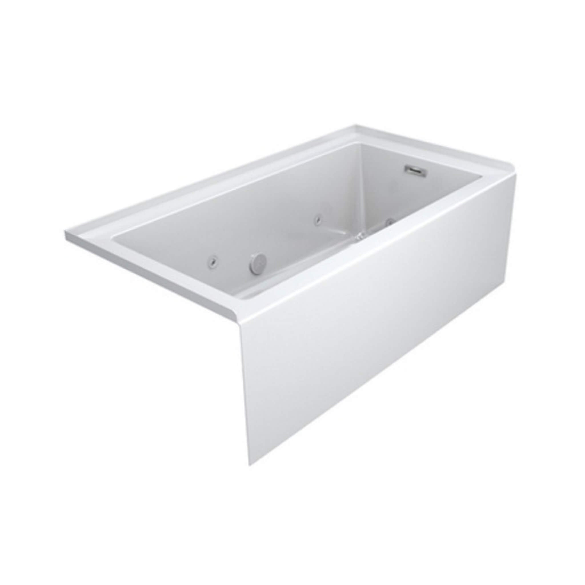 Jacuzzi Linea 60-Inch Rectangle Whirlpool Bathtub [JLNS6030WRL2HXWW/WC] (SAK84031)