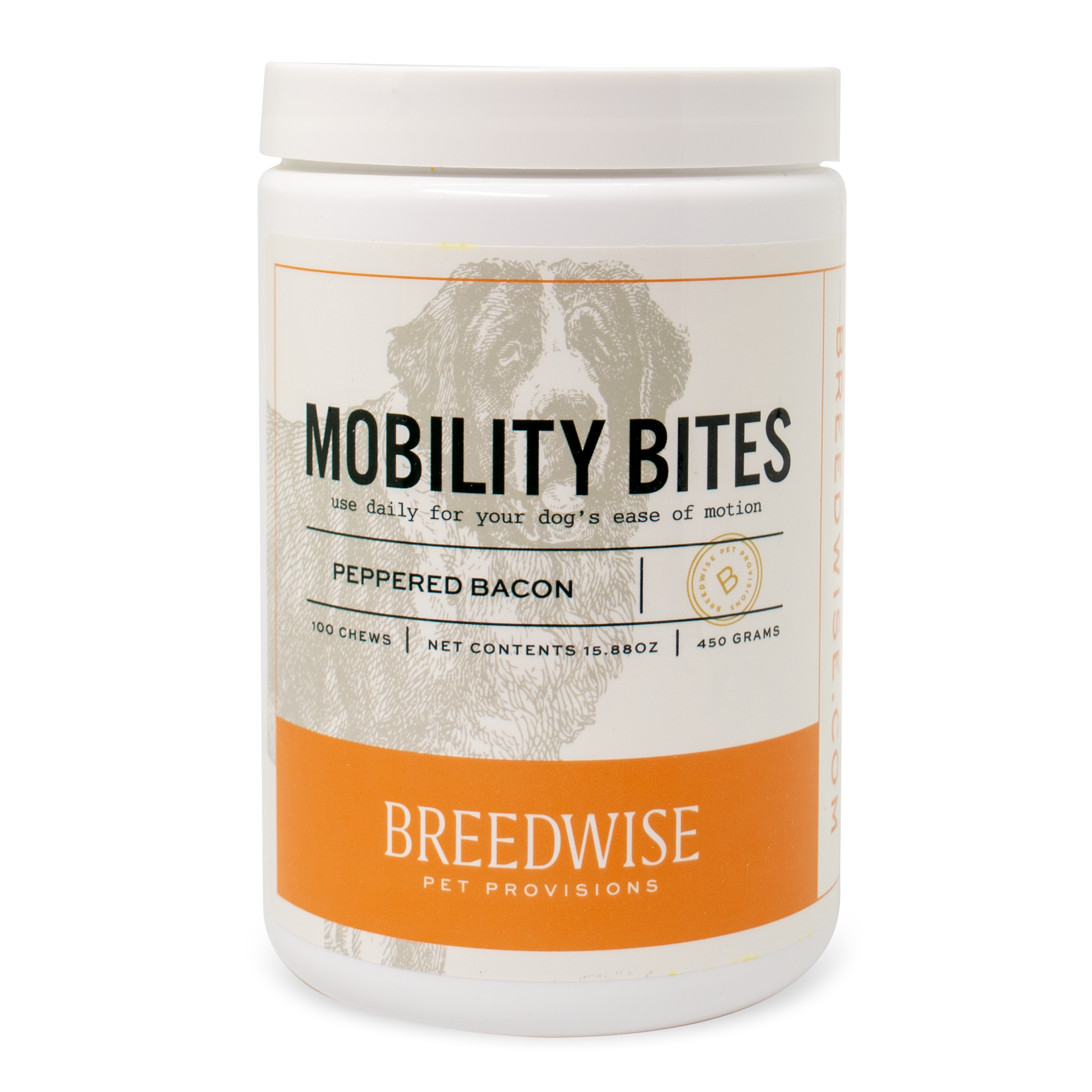 Mobility Bites 100-count jar