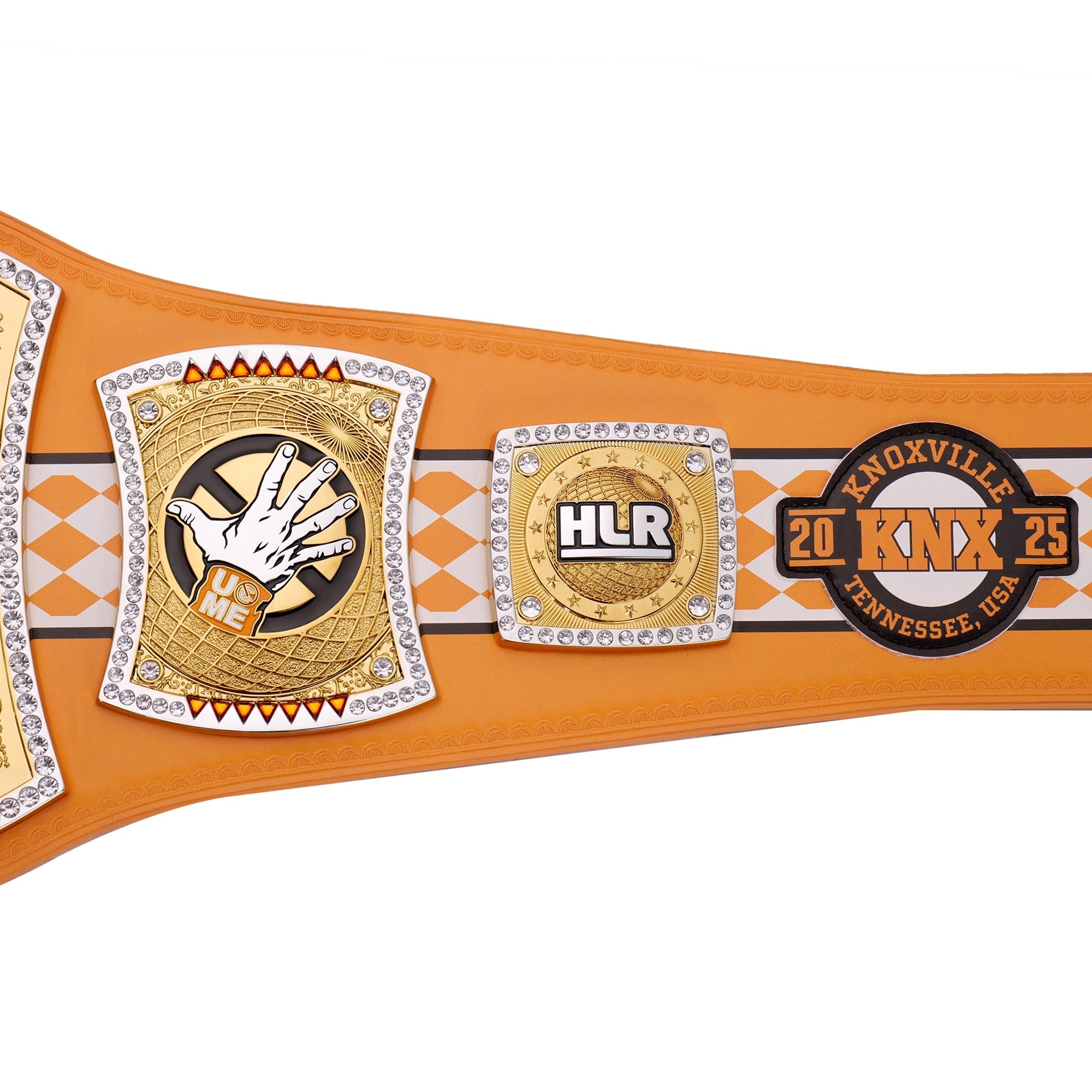 John Cena Farewell Tour 2025 Knoxville Spinner Championship Replica Title Belt