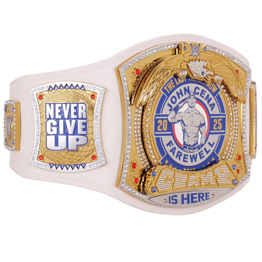 John Cena Farewell Tour Los Angeles Spinner Championship Replica Title Belt