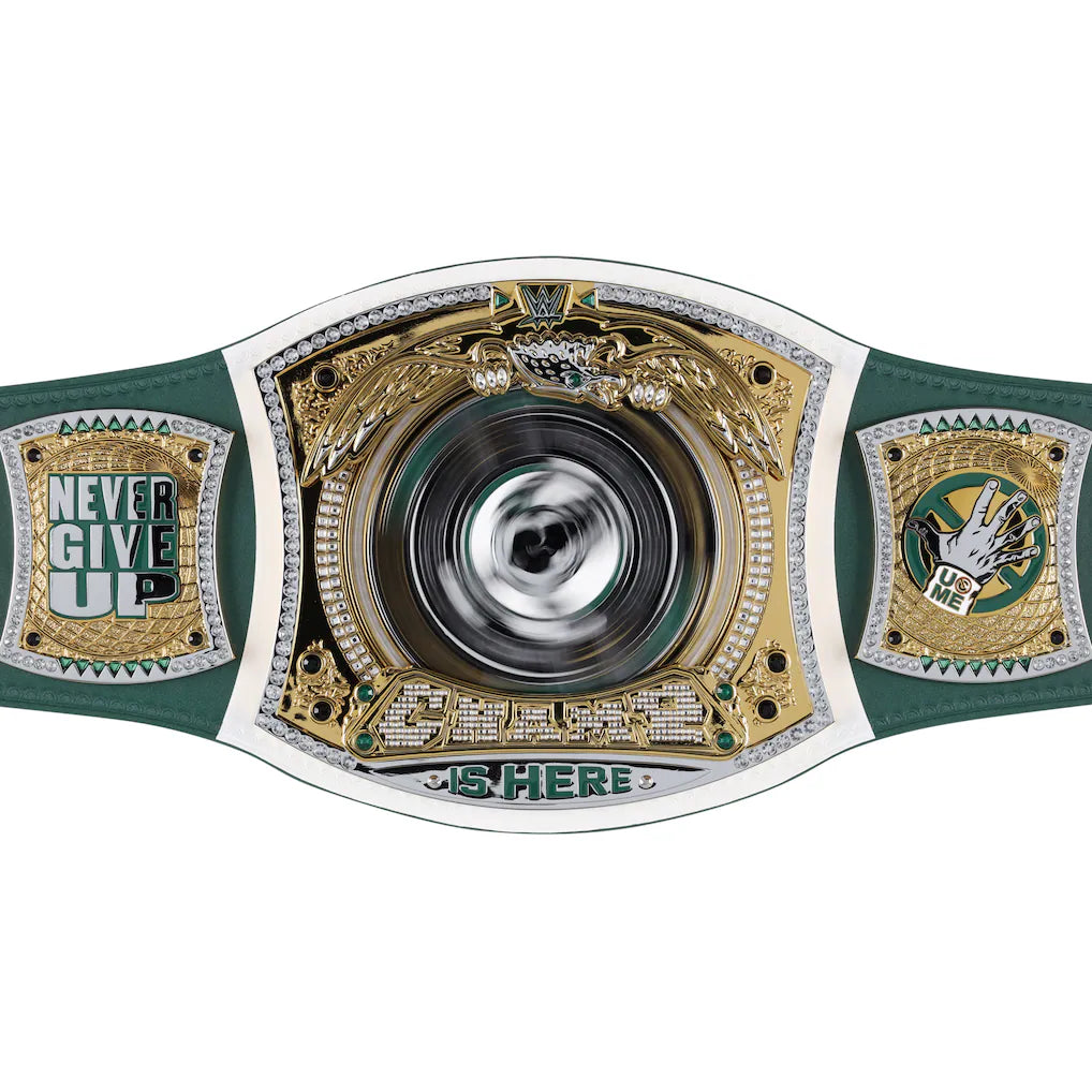 John Cena WWE Autographed Farewell Tour 2025 Newark Replica Title Belt - Limited Edition of 50