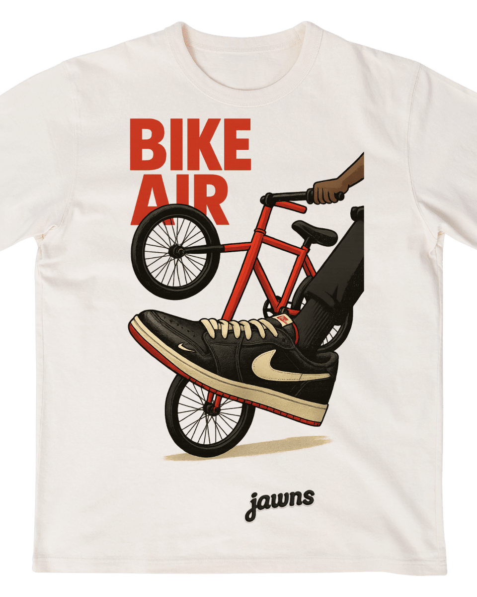 Jordan 1 Low Nigel Jawns Bike Air - Only Jawns - Black T-Shirt or Hoodie