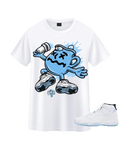 Jordan 11 Columbia Kool Aid - Original Jawns - White T-Shirt