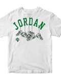 Jordan 4 SB Pine Green - Original Jawns - White T-Shirt