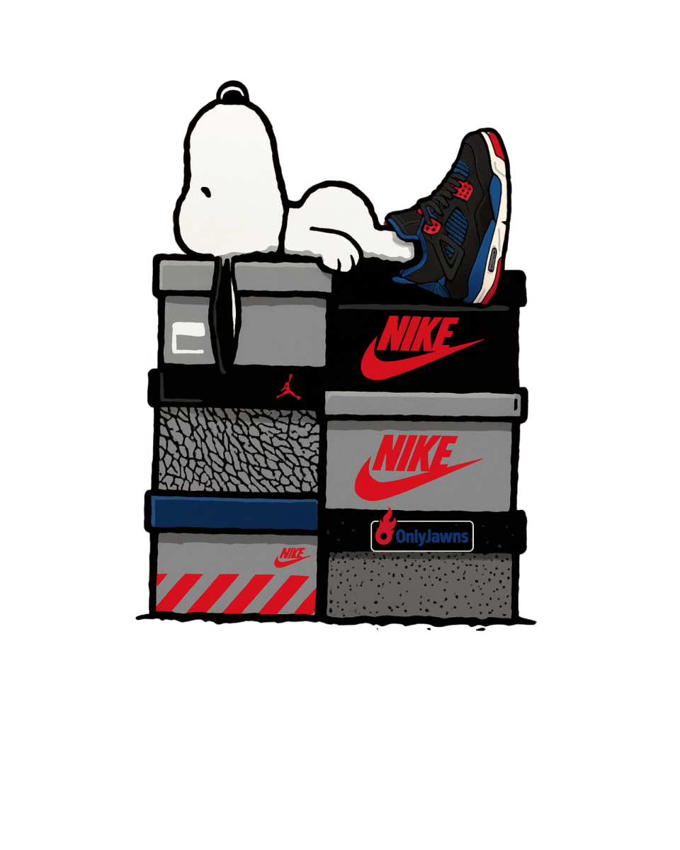 Jordan 4 Rare Air Snoopy - Only Jawns - Black T-Shirt