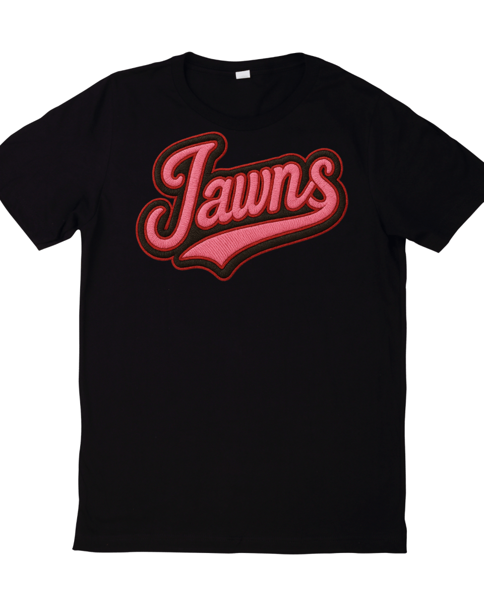 Jordan 5 Retro Awake NY Arctic Pink "JAWNS" - Only Jawns - Black T-Shirt