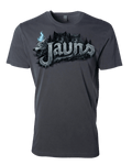 Jordan 5 Wolf Grey - Wolf Jawns T-Shirt - Carbon Black - Only Jawns