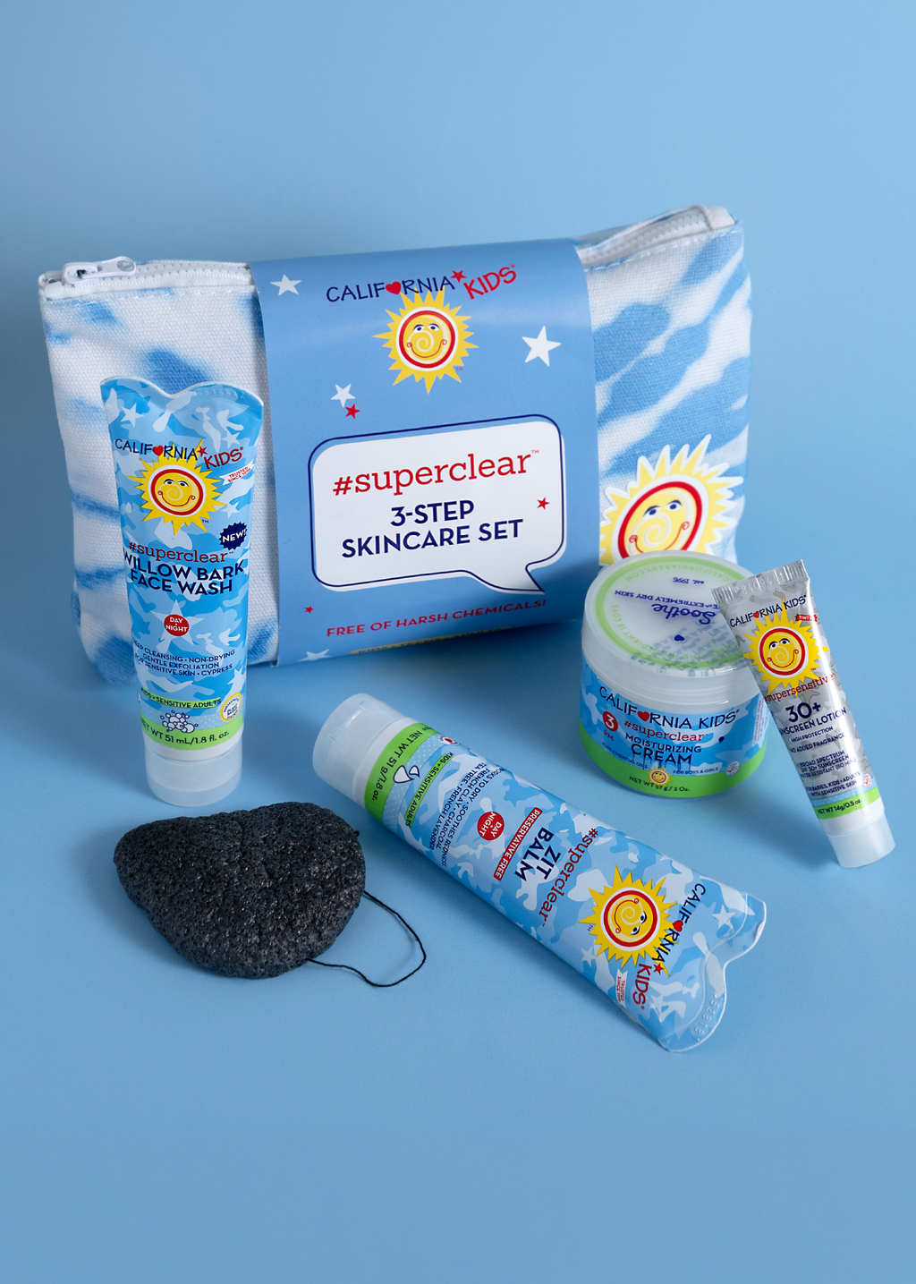 California Kids® #superclear™ 3-Step Skincare Kit