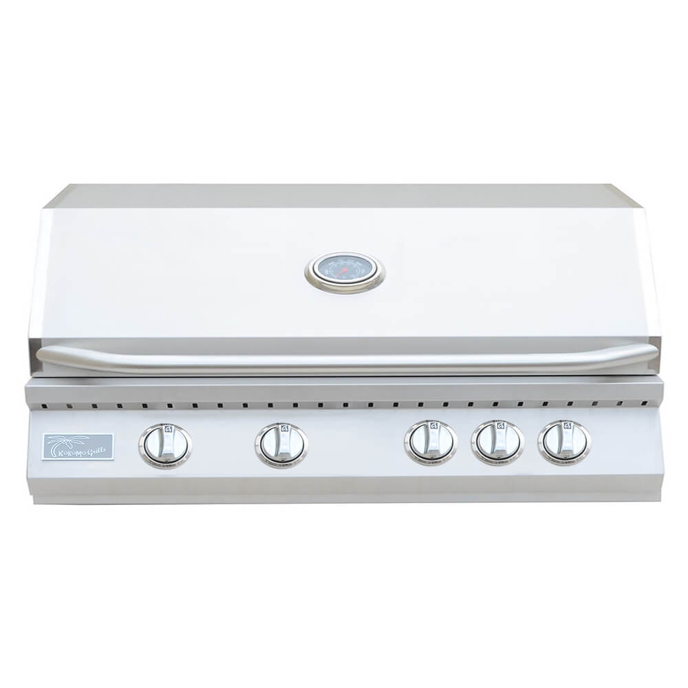 KoKoMo Grills 32-Inch Heavy Duty 60K BTU LP/NG 4 Burner Built-In Stainless Steel Gas Grill (SAK25317)