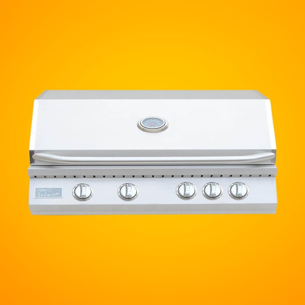 KoKoMo Grills 32-Inch Heavy Duty 60K BTU LP/NG 4 Burner Built-In Stainless Steel Gas Grill (SAK25317)