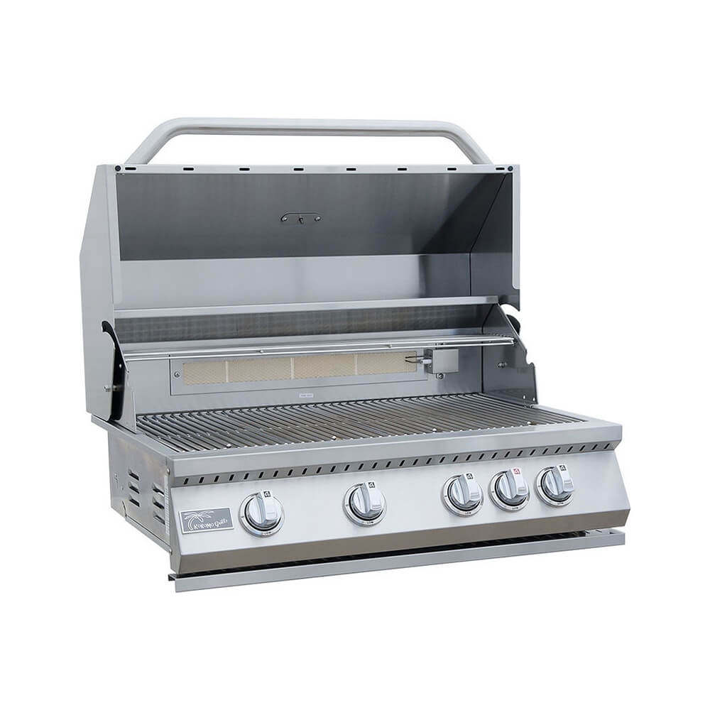 KoKoMo Grills 32-Inch Heavy Duty 60K BTU LP/NG 4 Burner Built-In Stainless Steel Gas Grill (SAK25317)