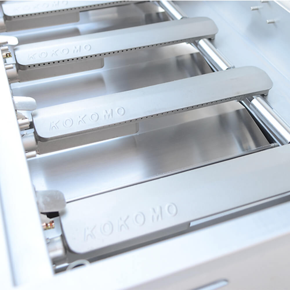 KoKoMo Grills 32-Inch Professional 72K BTU LP/NG 4 Burner Built-In Stainless Steel Gas Grill (SAK48170)