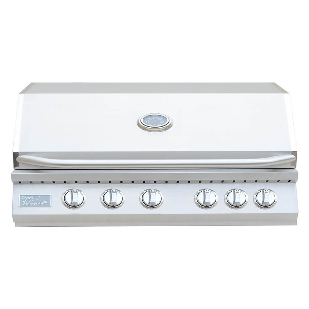 KoKoMo Grills 40-Inch Heavy-Duty 72K BTU LP/NG 5 Burner Built-In Stainless Steel Gas Grill (SAK73152)