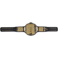 Kurt Angle WWE Autographed Big Gold World Heavyweight Championship Retro Replica Title Belt