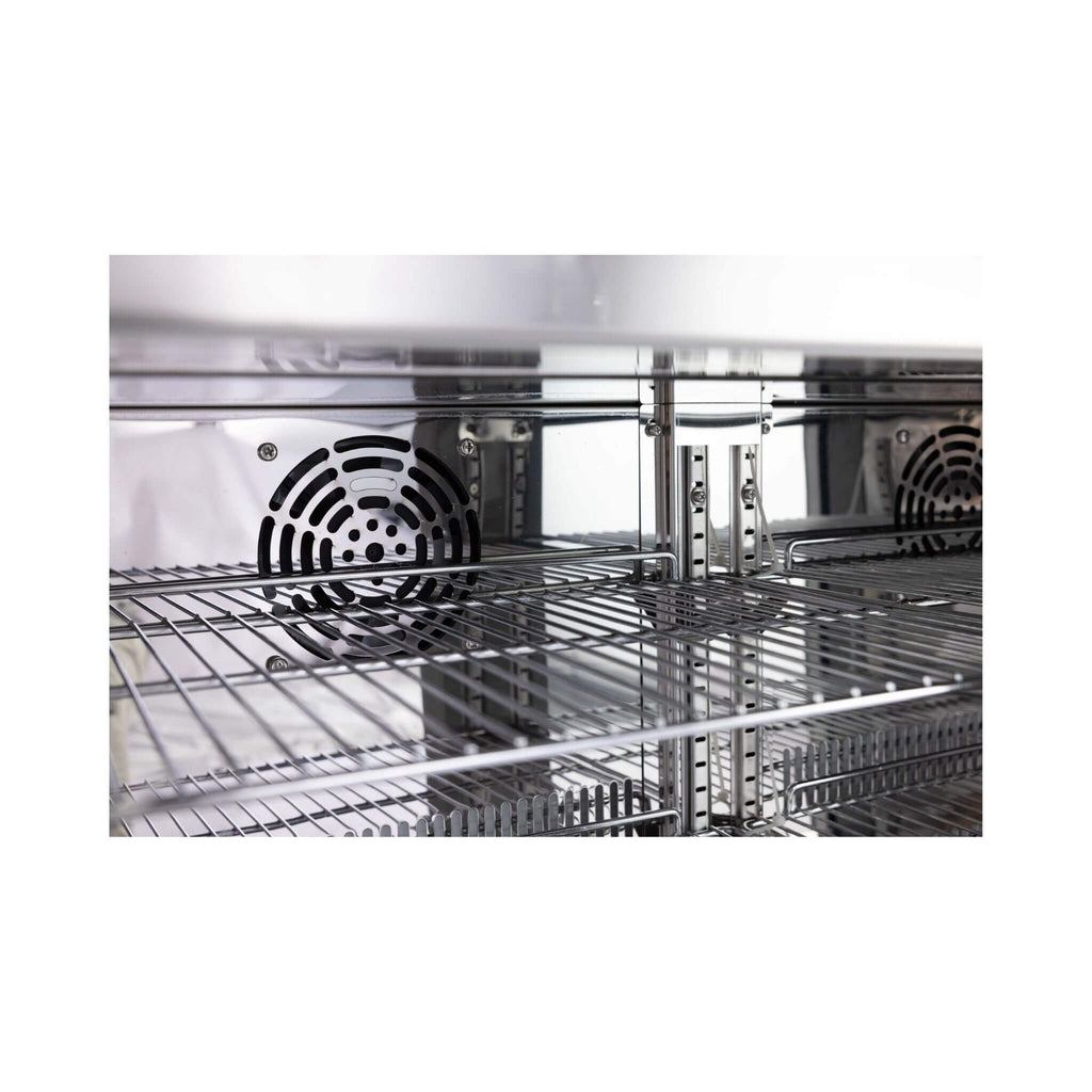 Large 68L Stainless Steel Single-Door Fridge For Outdoor Kitchen Islands (SAK15296)