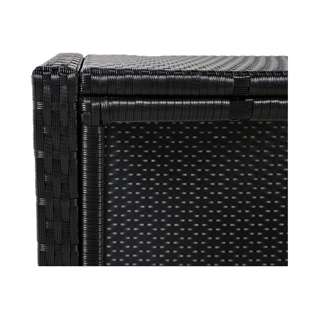 Alora Large Outdoor Quadrilateral Spa Surround Rattan Sectional Sofa Set With Storage Compartments (SAK80217)