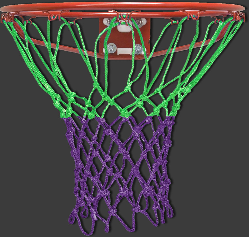 Krazy Netz Double-UP Dual Color Customized Heavy Duty Basketball Rim Net