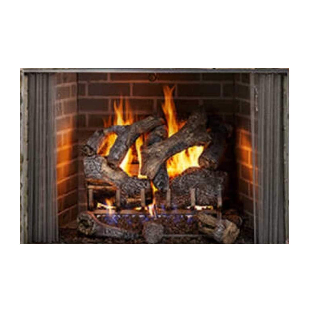 Majestic Cottagewood 42-Inch Gray Refractory Outdoor Wood-Burning Fireplace [ODCTGWD-42/H] (SAK13958)