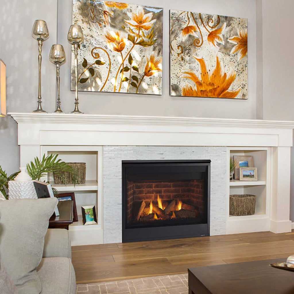 Majestic Quartz 32-Inch Direct Vent Natural Gas Fireplace [QUARTZ32IFTN] (SAK75142)