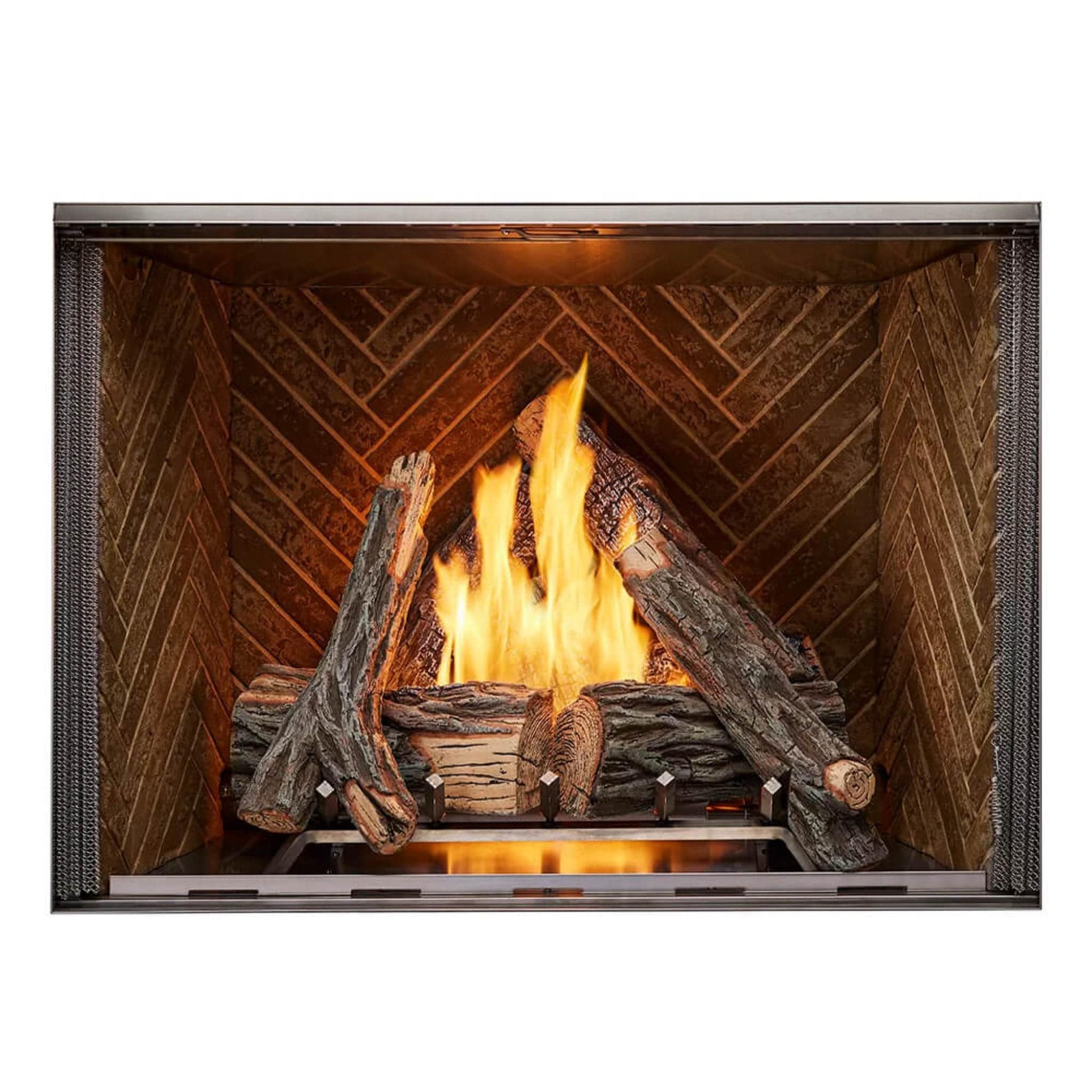 Majestic Courtyard 55K BTU 42-Inch Traditional Outdoor Natural Gas Fireplace (No Refractory) [ODCOUG-42NR] (SAK45318)