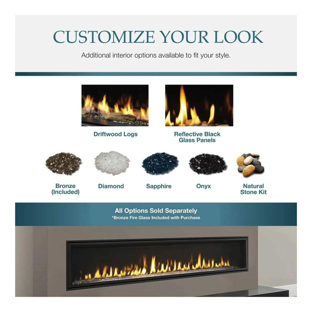 Majestic Echelon II 48-Inch See-Through Direct Vent Fireplace [ECHEL48STIN-C] (SAK69284)