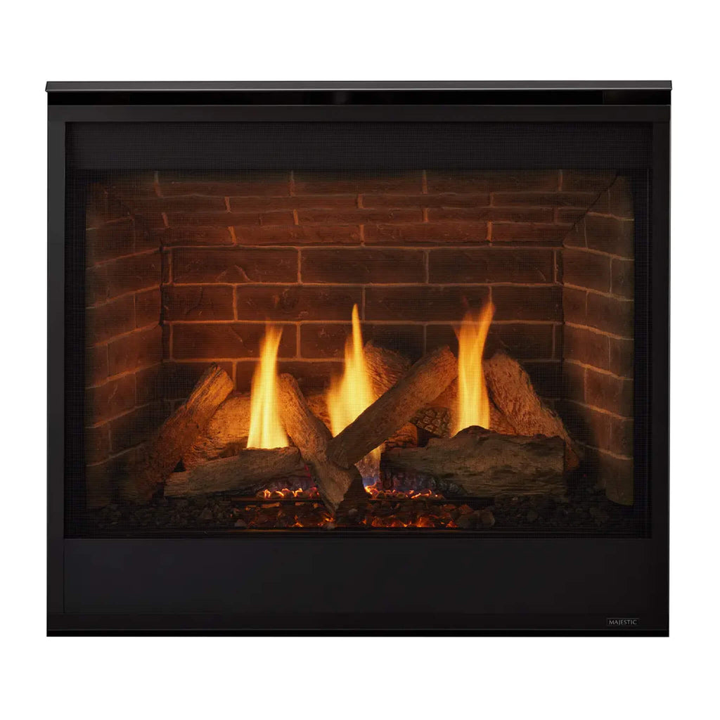 Majestic Quartz 36-Inch Platinum Direct Vent Fireplace [QUARTZPLA36IN/IL] (SAK03613)