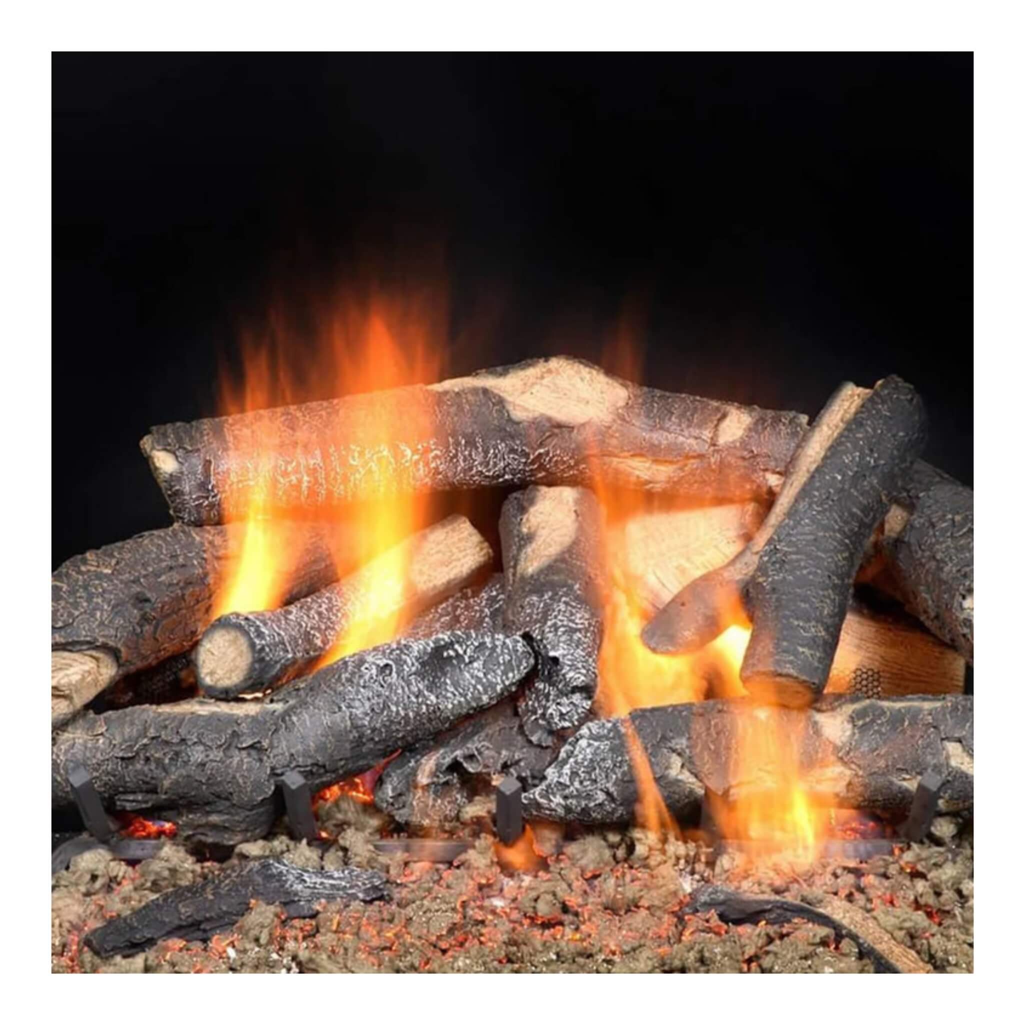 Majestic Sovereign 36-Inch Black Wood Burning Fireplace [SA36R/C] (SAK61347)