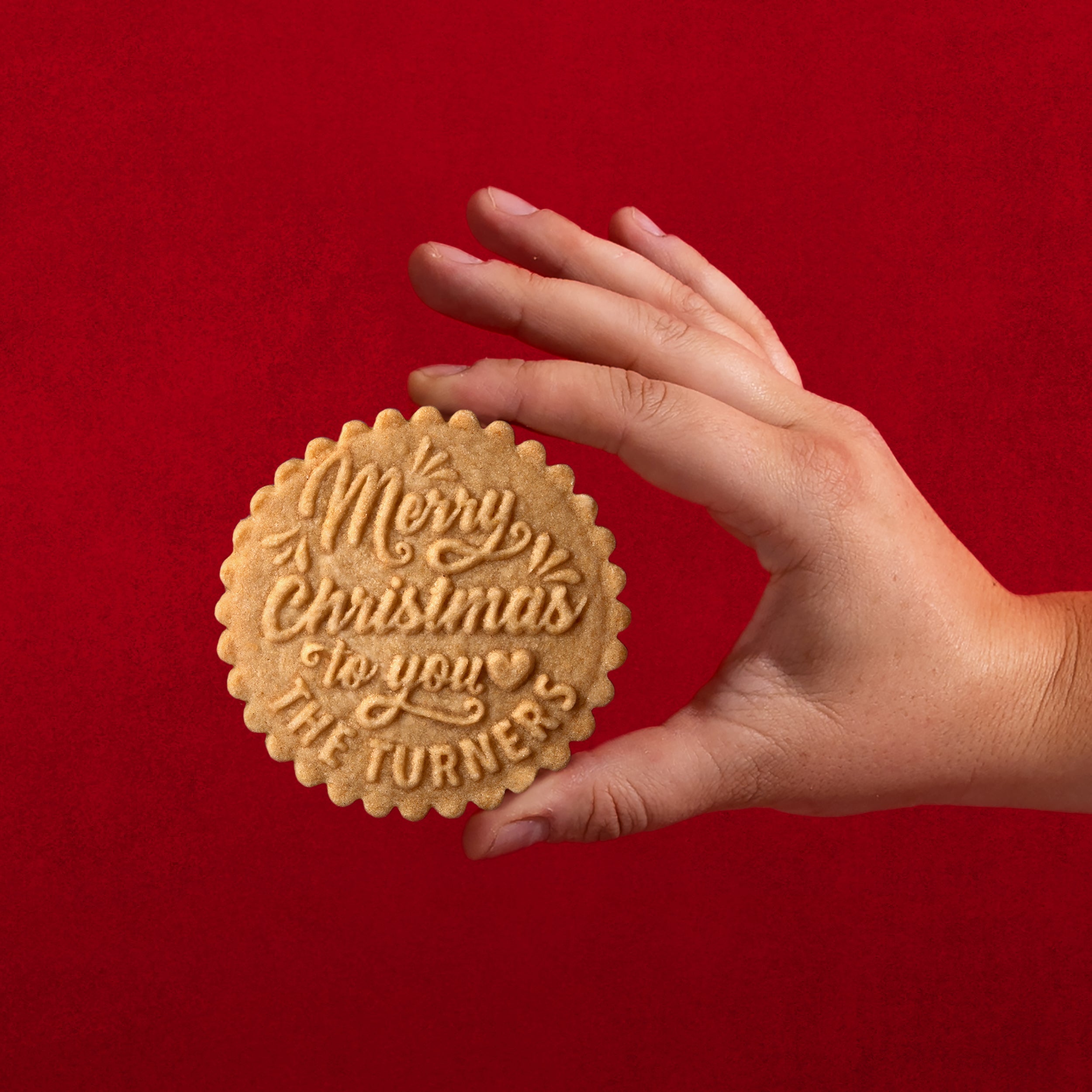 Christmas Cookie Stamp - Warm Wishes