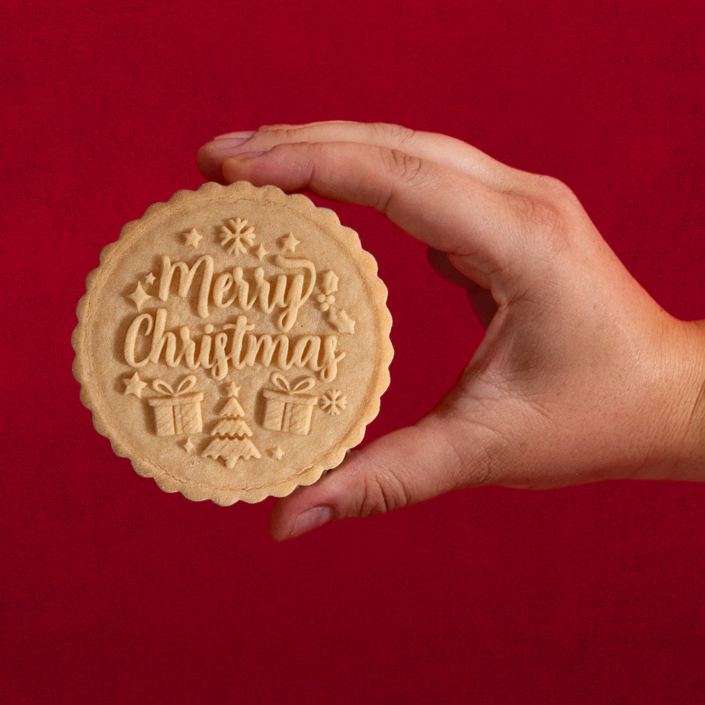 Christmas Cookie Stamp - Merry Christmas