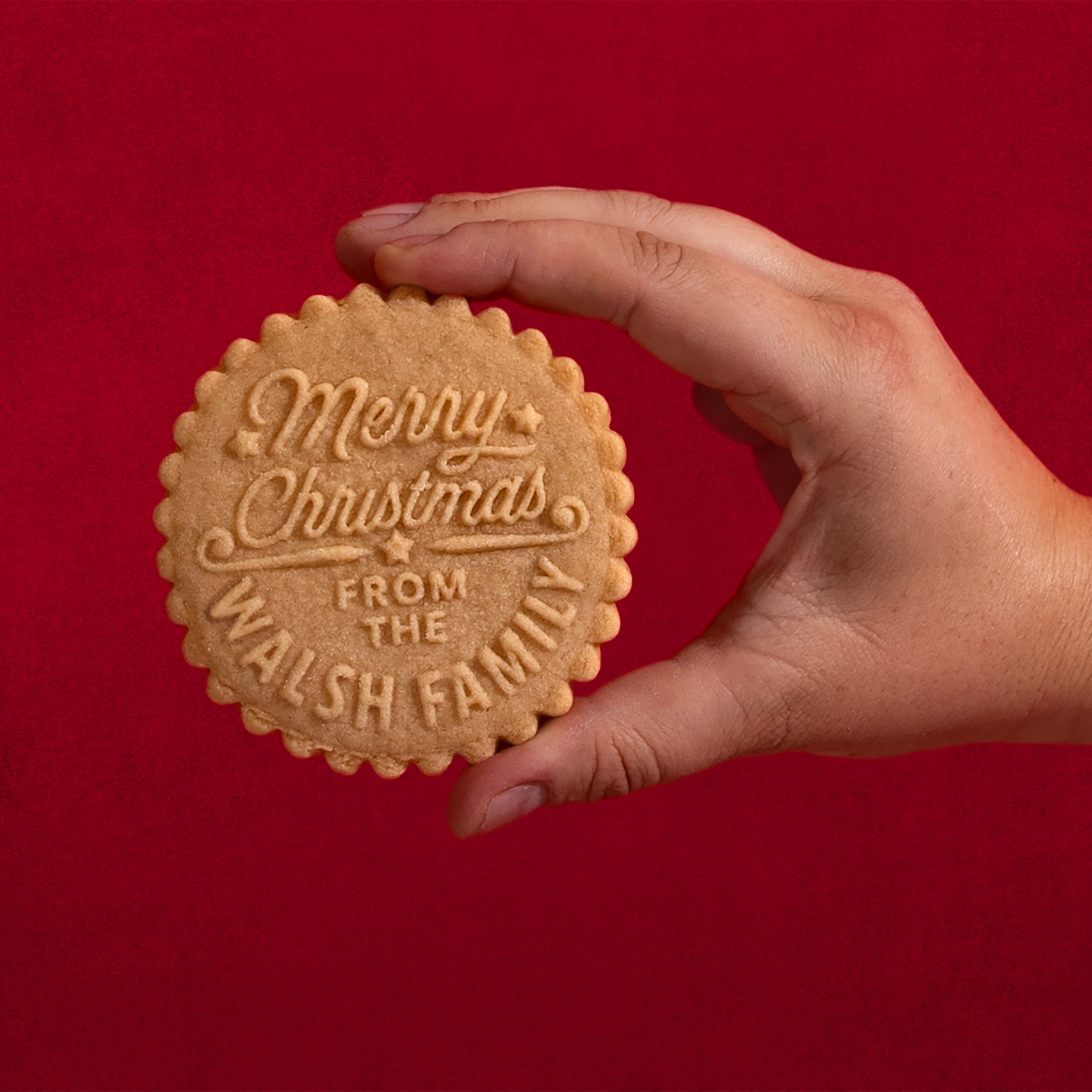 Christmas Cookie Stamp - Warm Wishes