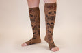 Misfit Mocha Gradient Compression Socks
