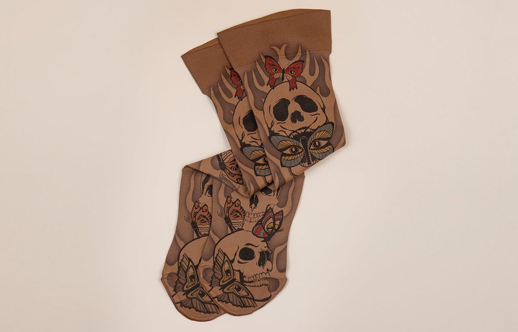 Misfit Mocha Gradient Compression Socks