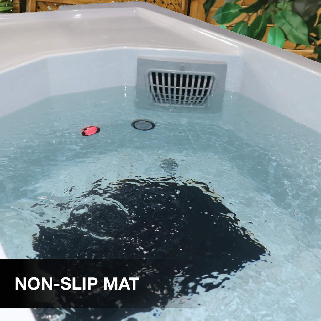 CSC 1000 Premium Cold Plunge Spa Tub With Built-In Ozone And Multi-Coloured Exterior Lighting (SAK37605)