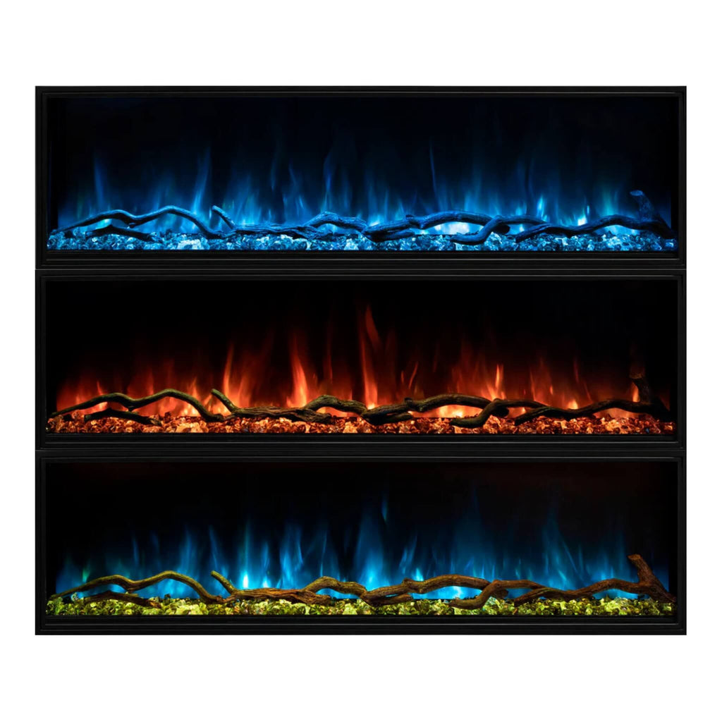 Modern Flames Landscape Pro Slim 56-Inch Built-In Electric Fireplace With Wifi Control [LPS-5614] (SAK62153)